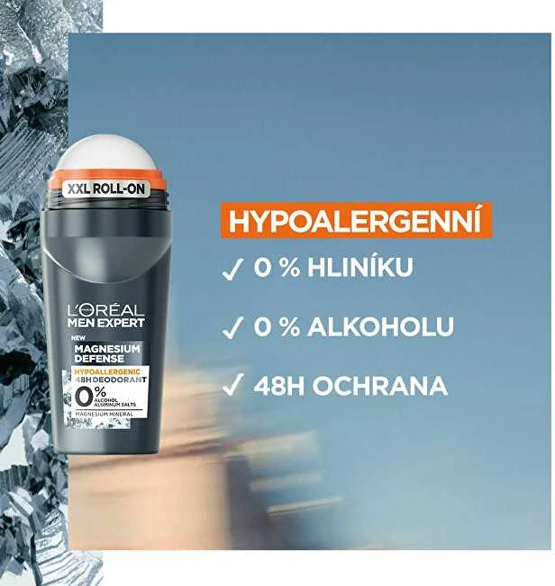 L'Oréal Men Expert rutulinis dezodorantas su XXL aplikatoriumi
