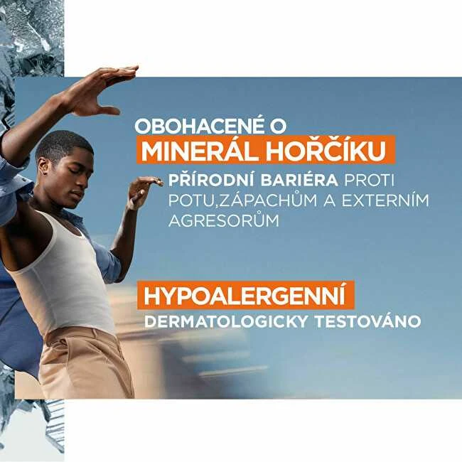 Dezodorantas vyrams Magnesium Defence - produkto pranasumai