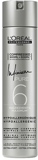 L'Oreal Professionnel Infinium Plaukų lakas stiprios fiksacijos plaukams, 300 ml