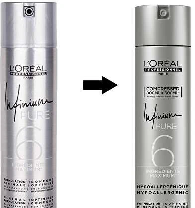 L'Oreal Professionnel Infinium Plaukų lakas stiprios fiksacijos plaukams, 300 ml
