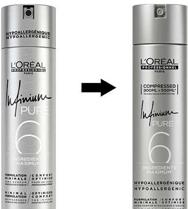 L'Oreal Professionnel Infinium Plaukų lakas stiprios fiksacijos plaukams, 300 ml