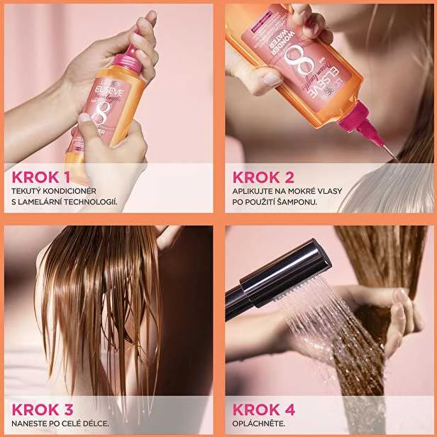 L'Oréal Paris Elseve Dream Long 8 Second Wonder Vanduo Plaukų tiesinimo priemonė moterims, 200 ml
