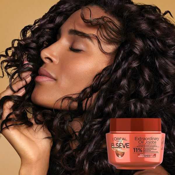 L'Oréal Paris Elseve Extraordinary Oil Jojoba Multi-Use Mask Plaukų kaukė moterims, 300 ml