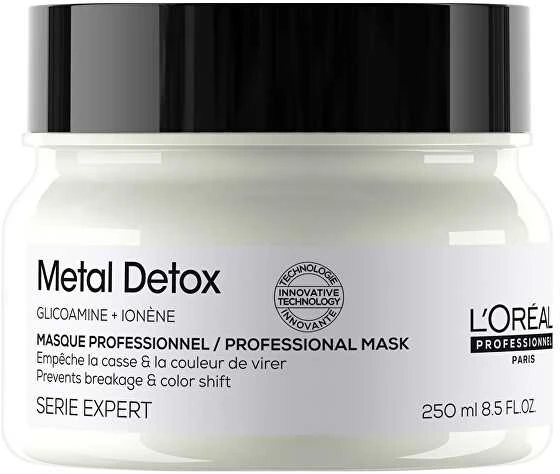 L'Oreal Professionnel Serie Expert Metal Detox Anti-deposit Protection Mask plaukų kaukė apsauganti nuo metalų, 150 ml
