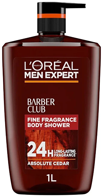 L'Oreal Men Expert Barber Club kūno, plaukų ir barzdos dušo želė