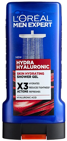 L'Oreal Men Expert Hydra Hyaluronic Moisturizing Dušo želė (Dušo želė) 300 ml