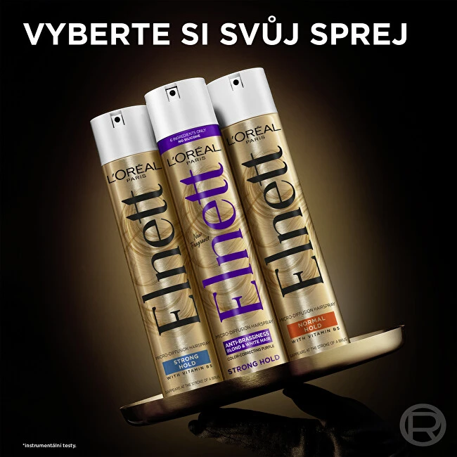 L'Oréal Paris Elnett Micro-Diffusion Hairspray Anti-Brassiness Plaukų lakas