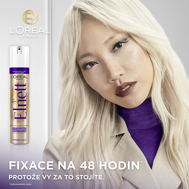 L'Oréal Paris Elnett Micro-Diffusion Hairspray Anti-Brassiness Plaukų lakas