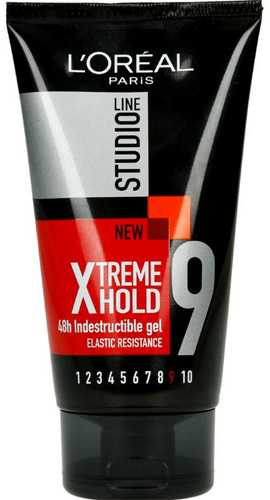 L'Oréal Paris Studio Line Xtreme Hold 48h plaukų želė moterims, 150 ml
