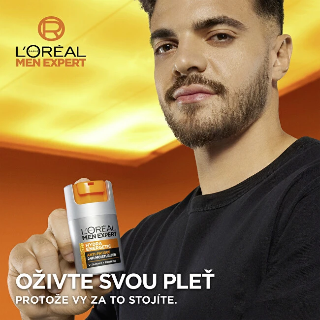 L'Oréal Paris Men Expert Hydra Energetic Day Kremas vyrams, 50 ml
