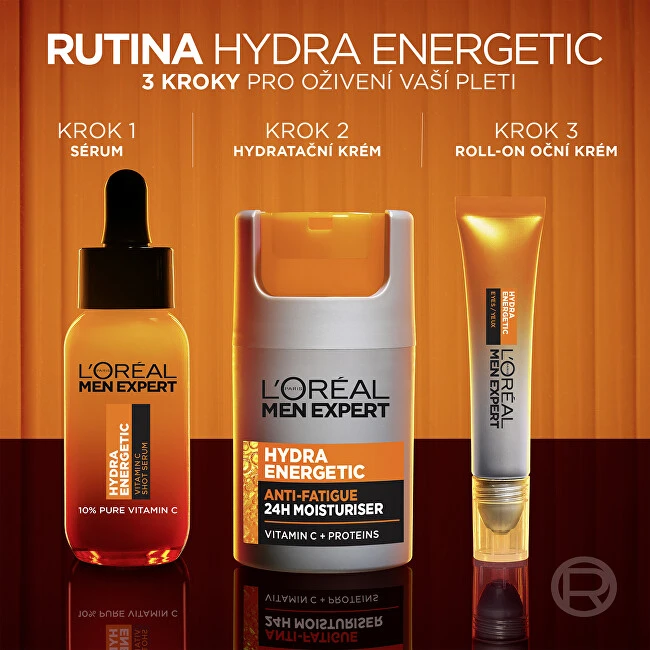 L'Oréal Paris Men Expert Hydra Energetic Day Kremas vyrams, 50 ml