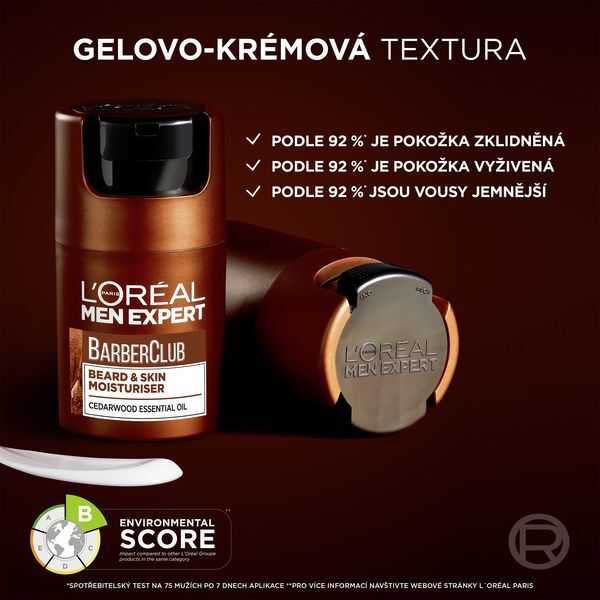 L'Oréal Paris Men Expert Barber Club barzdos ir odos drėkinamasis barzdos balzamas