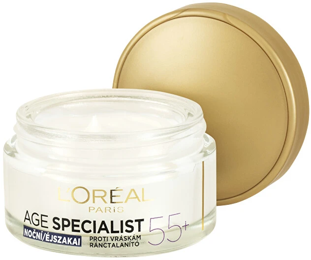 L'Oreal D/E AGE SPECIALIST 55+ naktinis veido kremas 50ml 