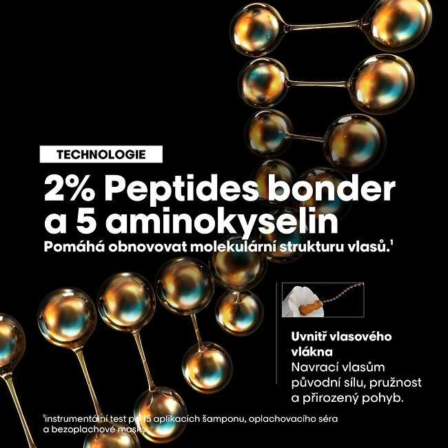 Nenuplaunama kaukė labai pažeistiems plaukams L'oreal Professionnel Absolut Repair Molecular Leave-in Mask 100ml