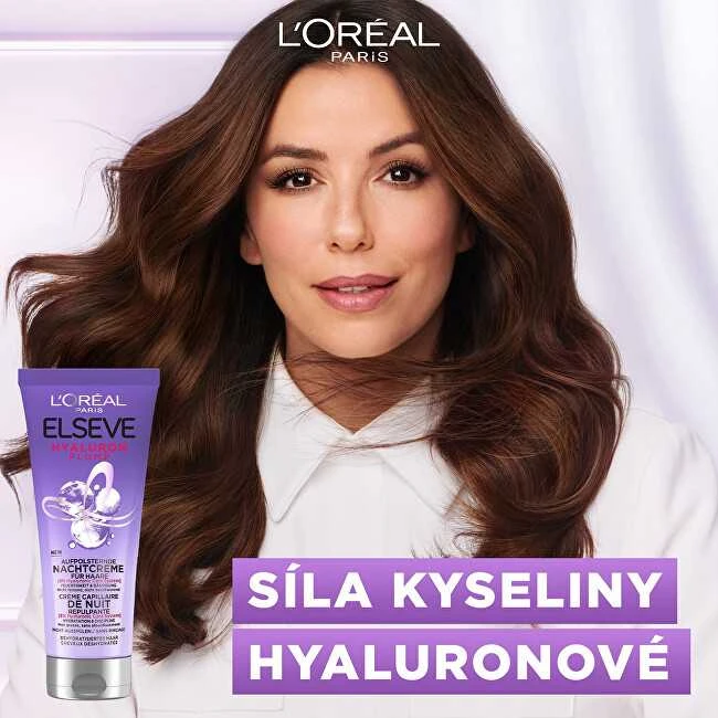 L'Oréal Paris Elseve Hyaluron Plump naktinė kreminis plaukų kaukė