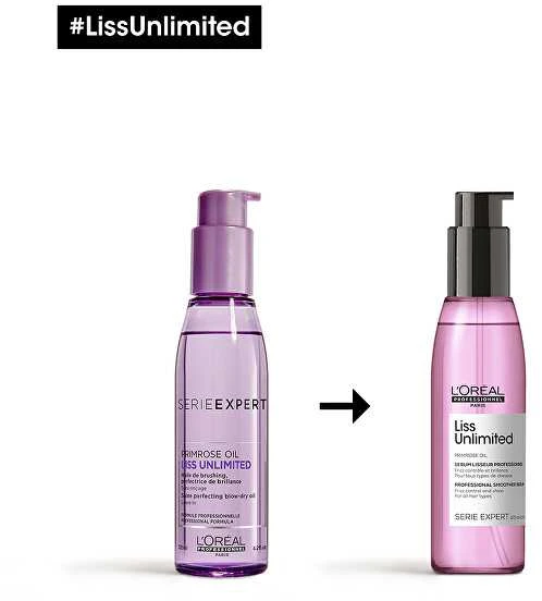 L'Oreal Professionnel Serie Expert Liss Unlimited plaukų aliejus Minkštinantis ir glotinantis, 125 ml