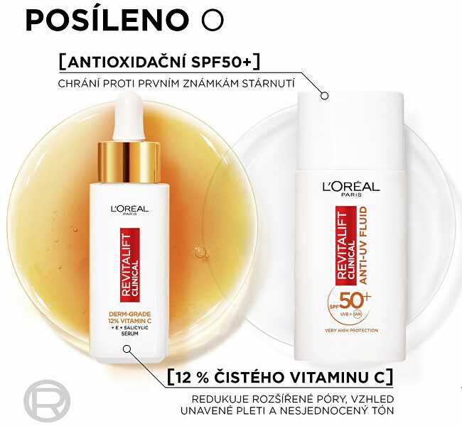 L'Oréal Paris Revitalift Clinical Vitamin C Day Kreminis moterims, 50 ml