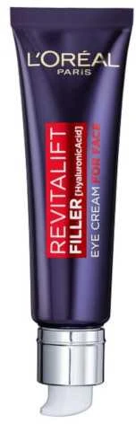 L'Oréal Paris Revitalift Filler HA Paakių kremas moterims, 30 ml