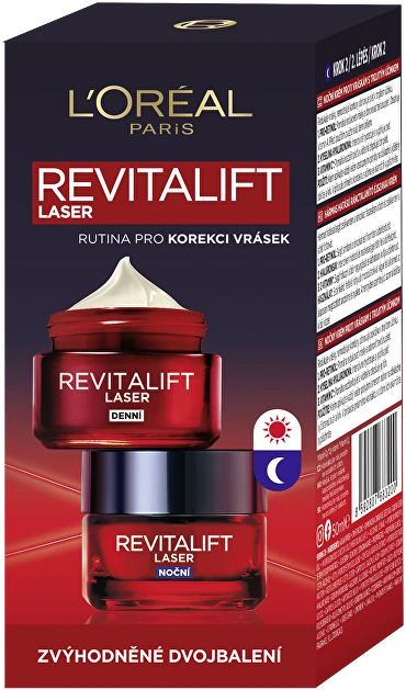 L'Oreal Revitalift lazerinis facial cream gift set