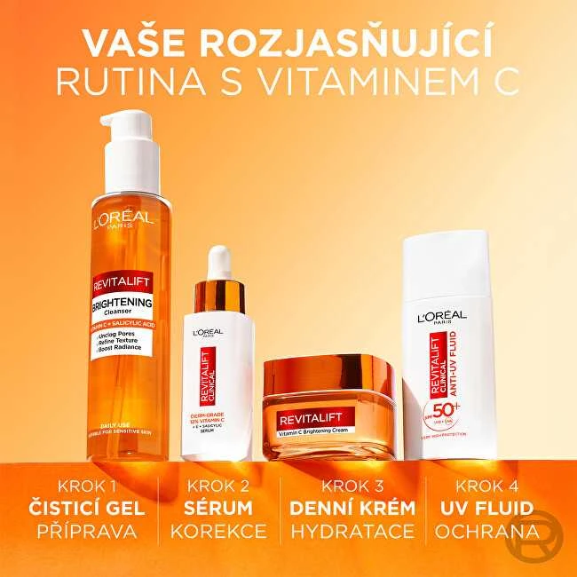 L'Oréal Paris Revitalift Vitamin C Brightening kreminis Day Kreminis