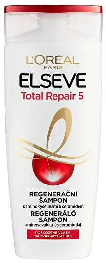 L'Oréal Paris Elseve Total Repair 5 Regenerating Šampūnas Šampūnas moterims, 400 ml