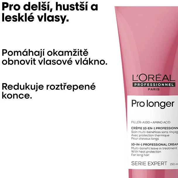 Nuo karščio saugantis plaukų kremas L'oreal Professionnel Pro Longer Kreminis 150ml