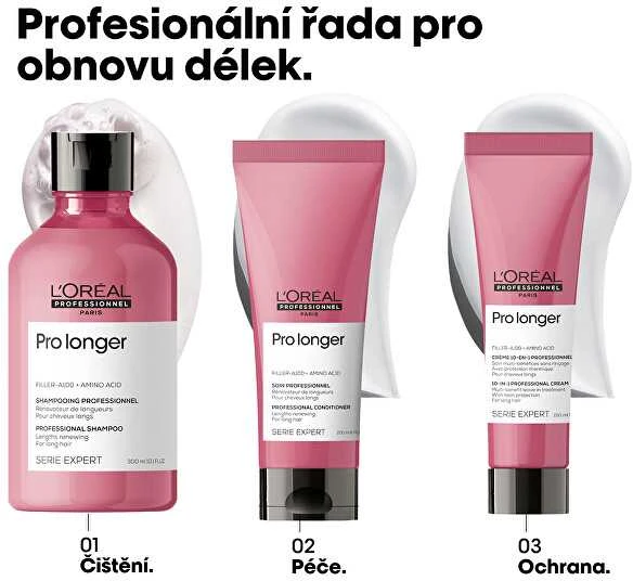 Nuo karščio saugantis plaukų kremas L'oreal Professionnel Pro Longer Kreminis 150ml