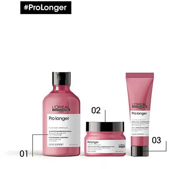 Nuo karščio saugantis plaukų kremas L'oreal Professionnel Pro Longer Kreminis 150ml