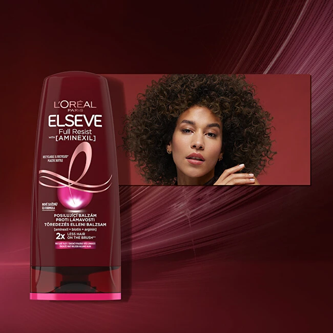 L'Oréal Paris Elseve Full Resist Aminexil stiprinamasis balzamas plaukų balzamas moterims, 200 ml