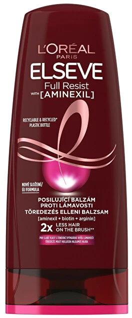 L'Oréal Paris Elseve Full Resist Aminexil stiprinamasis balzamas plaukų balzamas moterims, 200 ml