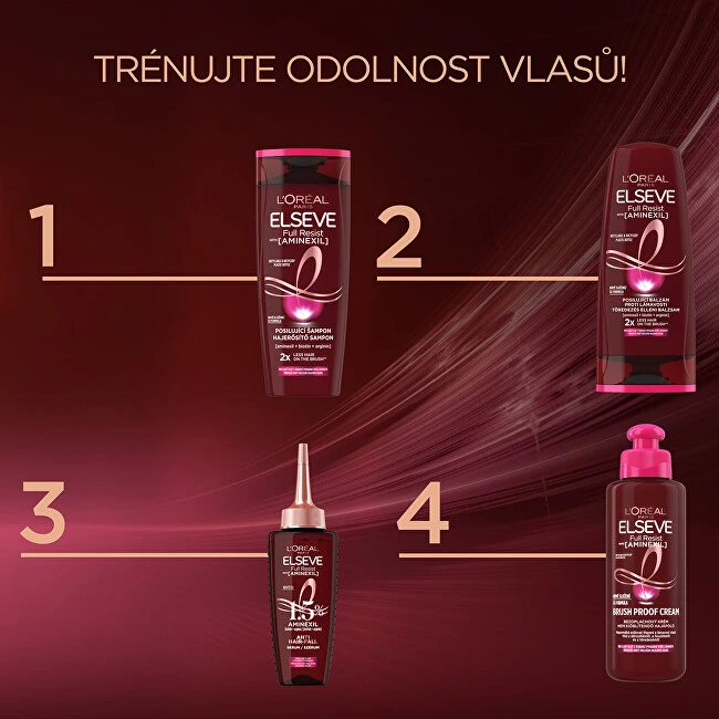 L'Oréal Paris Elseve Full Resist Aminexil stiprinamasis balzamas plaukų balzamas moterims, 200 ml