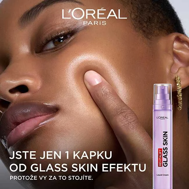 L'Oreal Vanduo-based skin cream Glass Skin Liquid Kreminis 50 ml