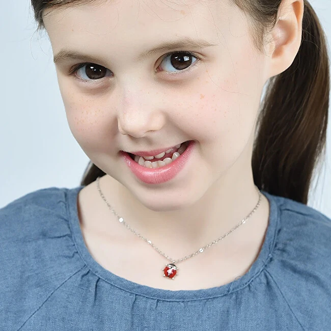 Luca Barra Girls' steel pakabukas Ladybug for luck JC101