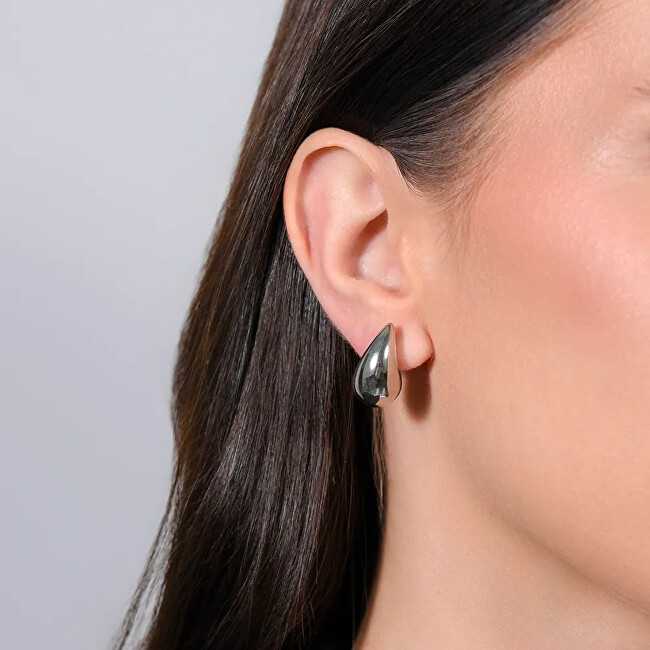 Luca Barra Steel earrings Tear Drop OK1369