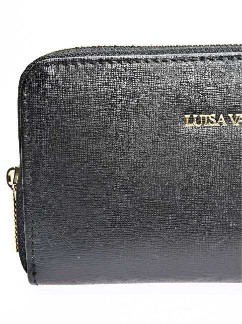 Luisa Vannini Moteriška odinė piniginė LV 474 Nero