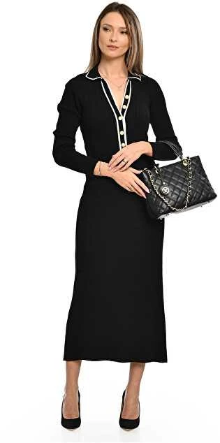 Luisa Vannini Moteriška odinė rankinė LV WH 2209T Nero