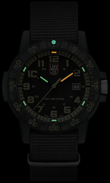 Laikrodis „Luminox“ odinis jūrinis vėžlys milžiniškas XS.0333