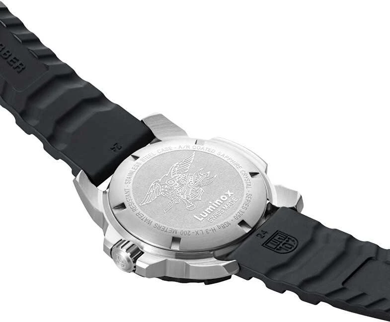 Laikrodis „Luminox Navy SEAL“ karinis nardymo kaklo papuošalas XS.3251.CB