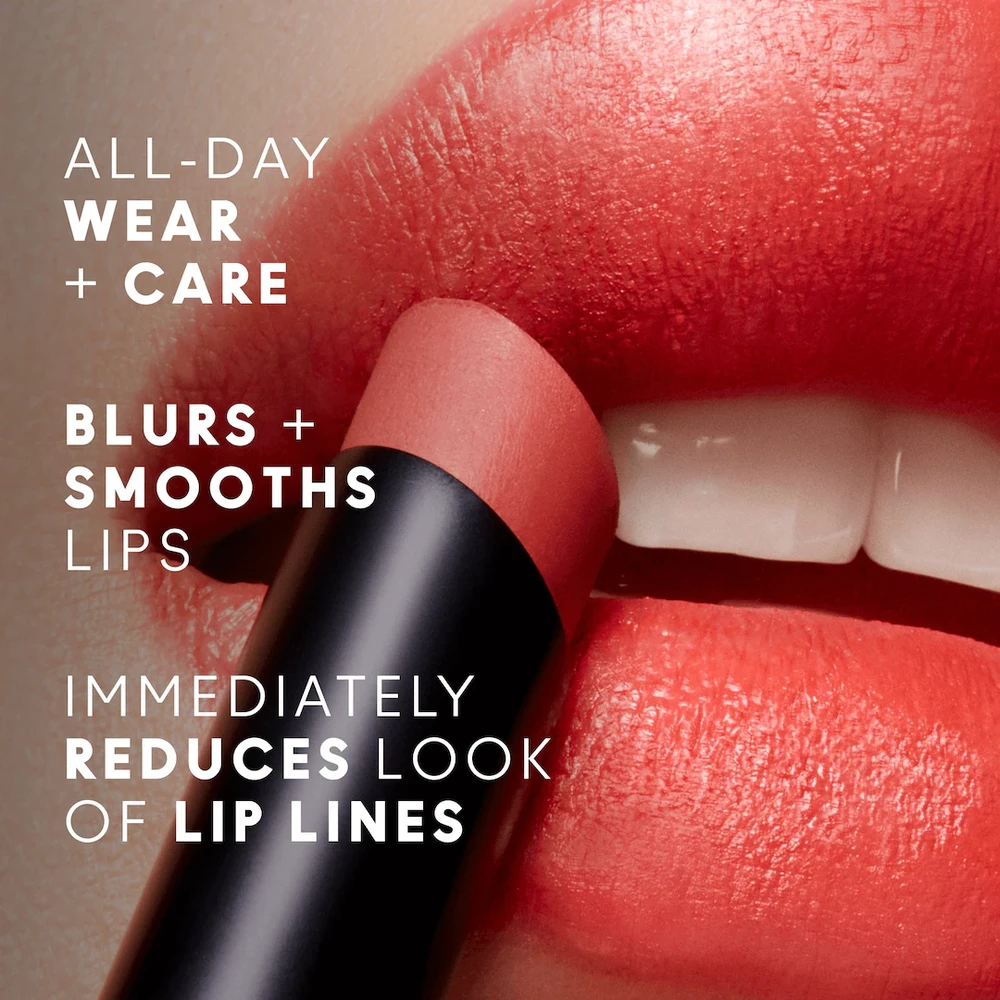 Lūpų dažai MAC Powder Kiss Velvet Blur Slim Stick, 2 g. | spalva: 879 Love Clove