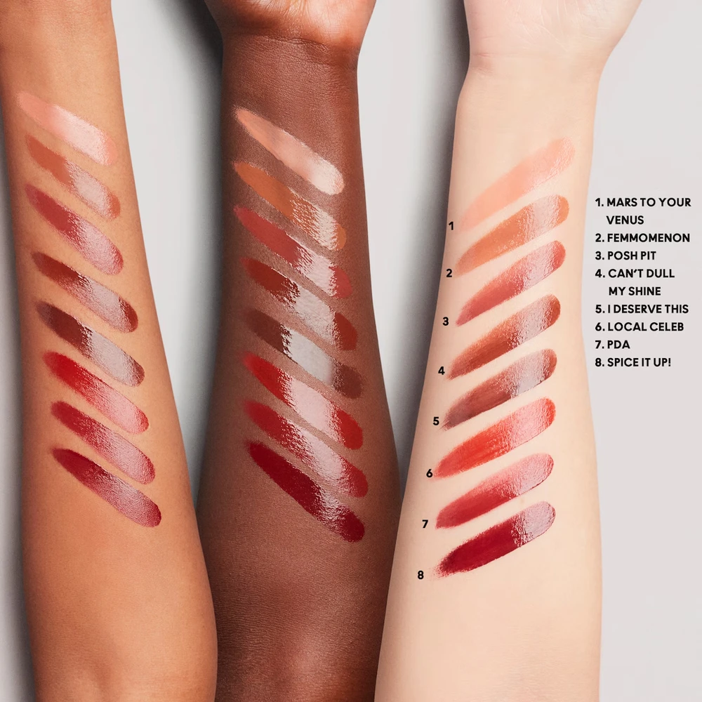 MAC Cosmetics Lustreglass Lipstick drėkinamieji lūpų dažai, 3 g | spalva: No Photos