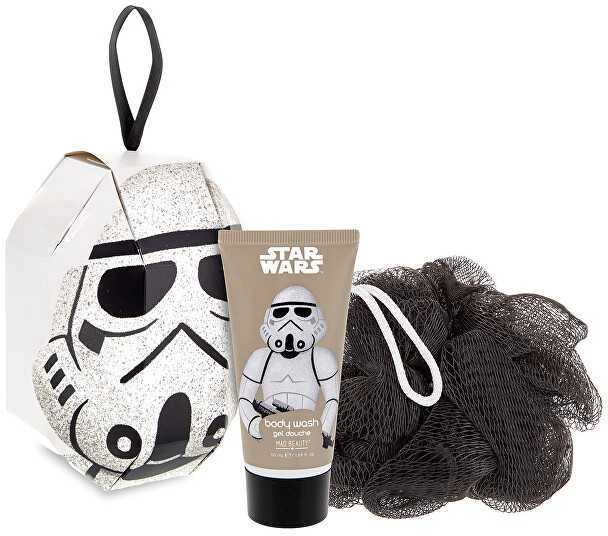 Mad Beauty „Storm Trooper“ „Žvaigždžių karų“ tamsiosios pusės vonios priežiūros dovanų rinkinys