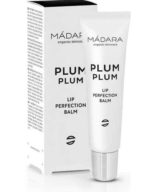 "Mádara Plum Plum Lip Perfection" lūpų balzamas 15ml