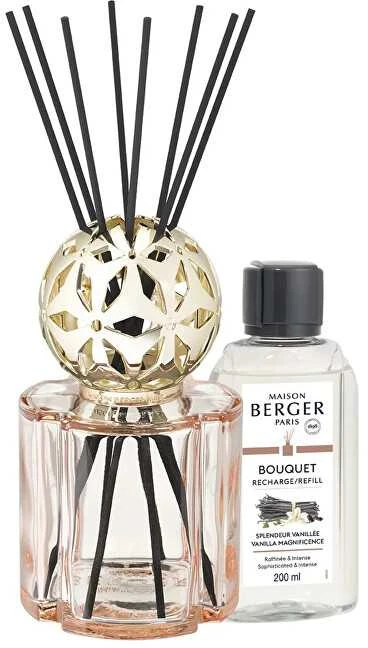 Maison Berger Paris Dovanų rinkinys aromaterapiniam difuzoriui „Pomelis body“ + papildymas „Magnificent Vanilla“, 200 ml