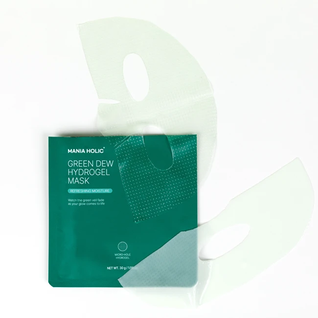 Mania Holic Hydrating hydrogel mask Žalias Dew Hydrogel Mask 30 g