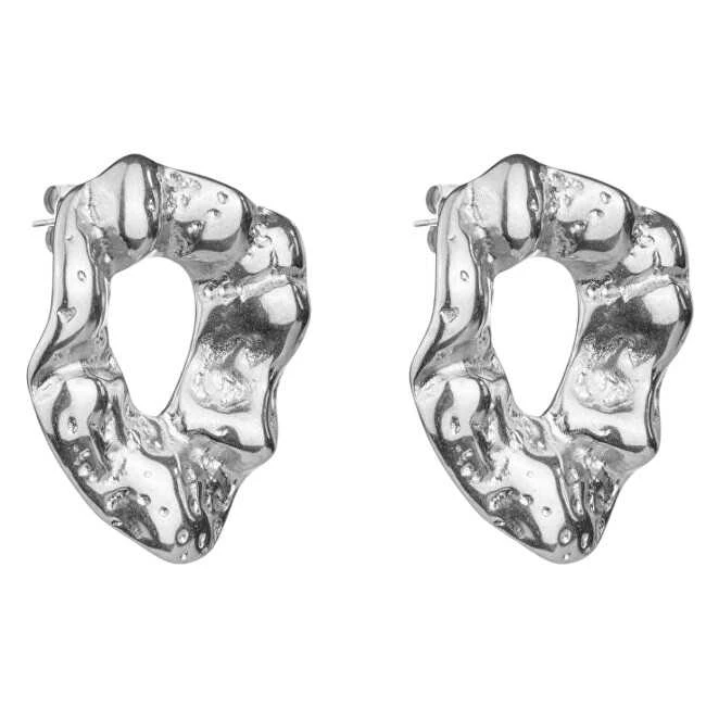 Marc Malone Dizainerio plieniniai auskarai Haisley Sidabrinis Earrings MCE24014S