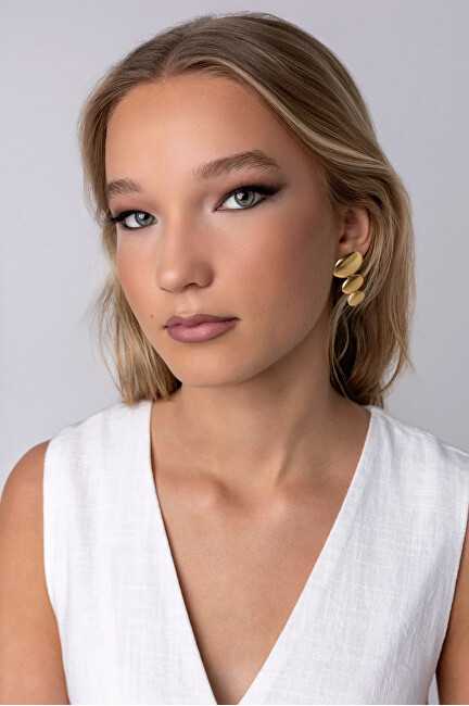 Marc Malone Auksuoti auskarai „Amelie Gold Earrings MCE250216G“