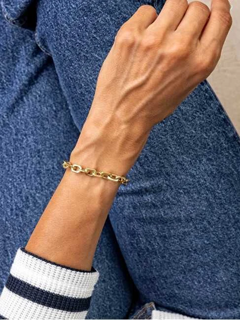 Marc Malone Paauksuota apyrankė su perlu Hattie Gold Bracelet MCB24016G