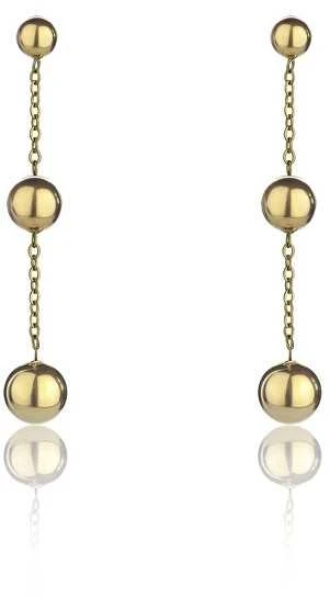 Marc Malone Auksuoti kabantys auskarai Alison Gold Earrings MCE24001G