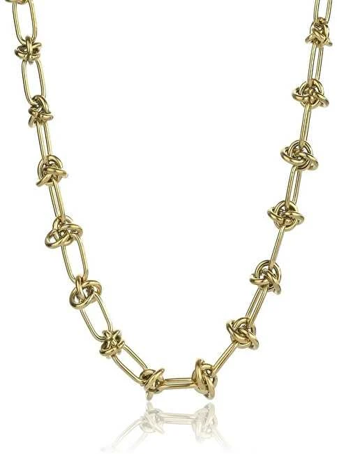 Marc Malone Paauksuoto plieno karoliai Jordan Gold Necklace MCN24011G