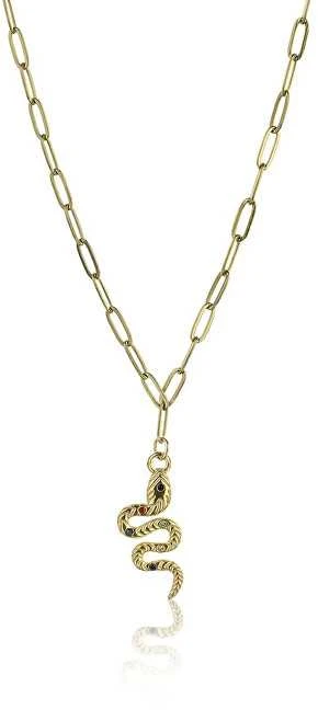 Marc Malone Auksuoti moteriški karoliai Lydia Mėlyna Necklace MCN23022G